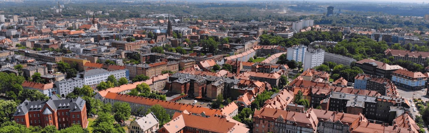 Панорама города