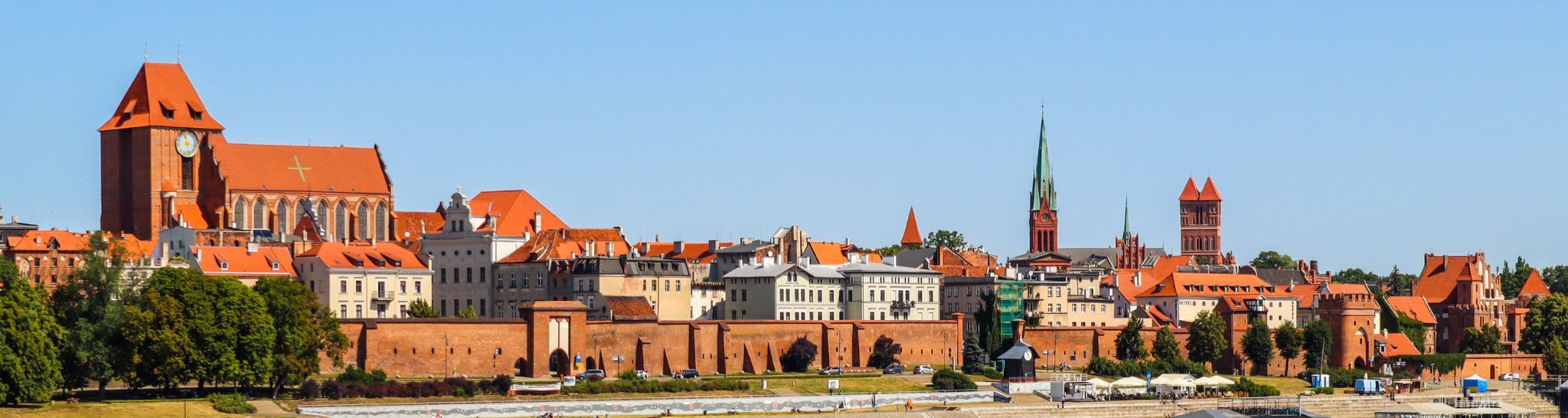 Панорама ночного Торуня