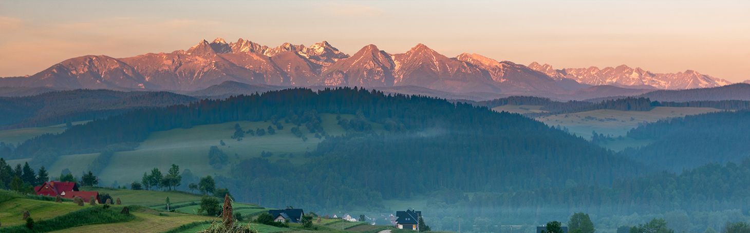 Панорама гор Татры