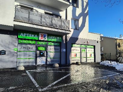 Apteka Aspirynka, магазин рядом с вокзалом Александрув-Куявски