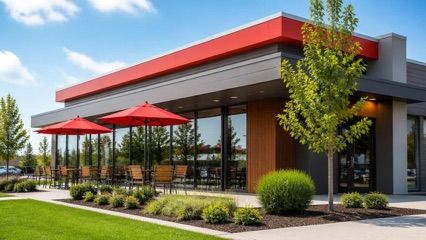 McDonald's Linz, рядом с вокзалом Linz Hauptbahnhof