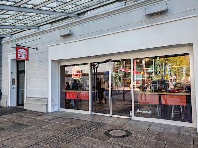 BURGER KING Salzburg, рядом с вокзалом Salzburg Hauptbahnhof