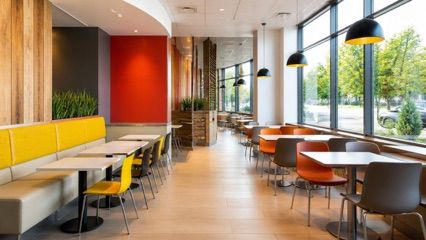 BURGER KING Wien Hauptbahnhof, okolice dworca Wien Hauptbahnhof