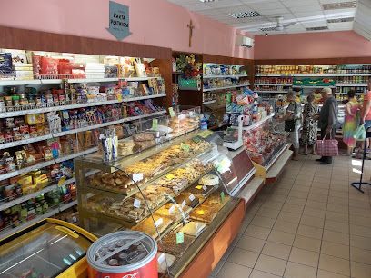 DELIKATESY Sklep Spożywczy nr 7 "Społem" PSS, магазин рядом с вокзалом Бяла Подляска