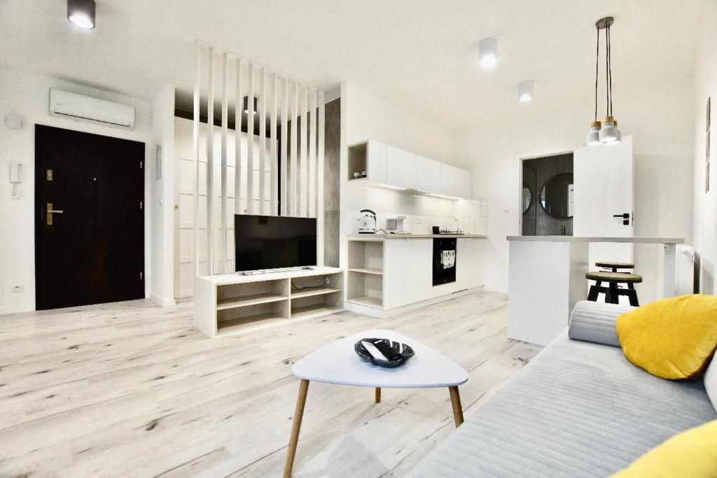 Apartament w sercu Bielska 4os, жильё рядом с вокзалом Бельско-Бяла Главная