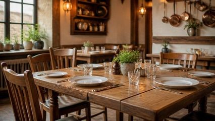 Restauracja u Frunka, okolice dworca Chojna