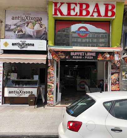 Kebab Station, рядом с вокзалом Estacion de Santander