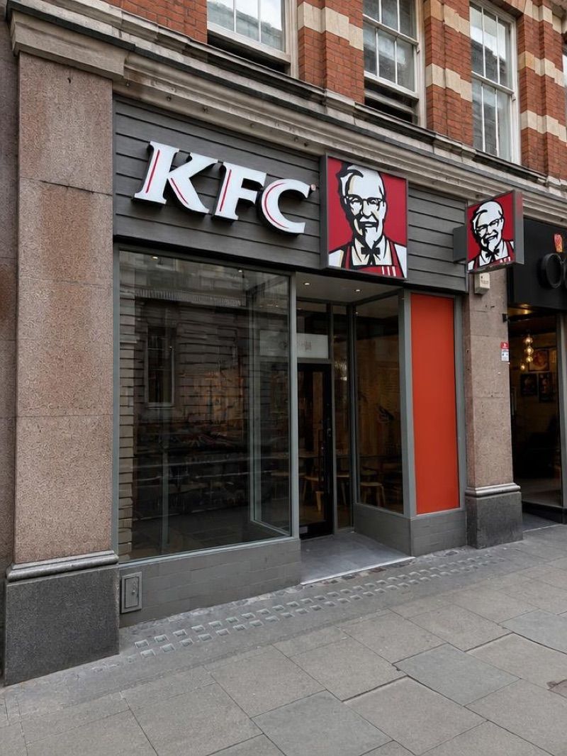 KFC London - Southampton Row, okolice dworca Euston