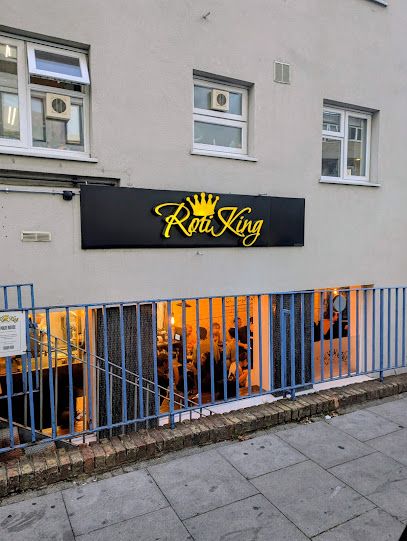 Roti King, рядом с вокзалом Euston