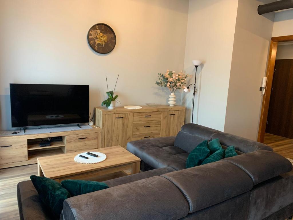 Bulwar Apartament Stare Miasto, жильё рядом с вокзалом Глогув