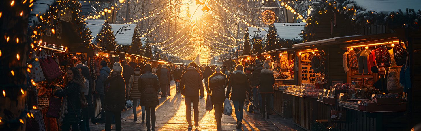 Рождественский рынок в Дрездене