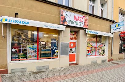 Lewiatan, магазин рядом с вокзалом Kołobrzeg