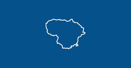 Карта  Литва
