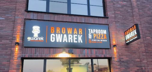Browar Gwarek Taproom & Pizza, рядом с вокзалом Lubin