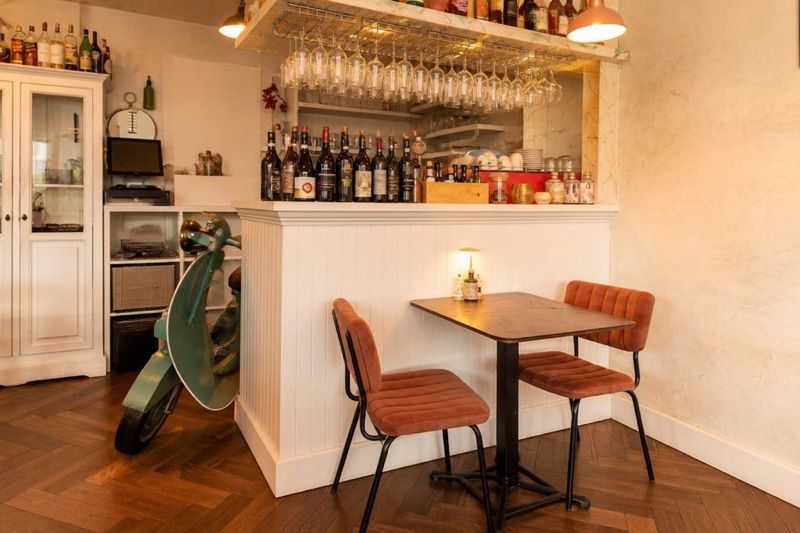 Osteria Bella Ciao Italian Restaurant, okolice dworca Amsterdam Zuid