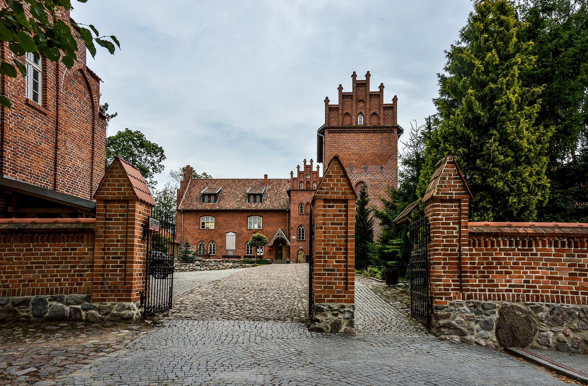 Zamek Krzyżacki w Olsztynku, atrakcja w pobliżu dworca Olsztynek