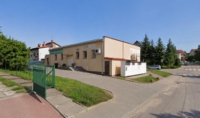 Alux Sklep spożywczo - przemysłowy To Tu Spółdzielni Handlowo - Produkcyjnej, sklep przy dworcu Olsztynek