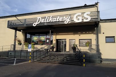 Delikatesy GS Pabianice Sklep spożywczy samoobsługowy, магазин рядом с вокзалом Pabianice