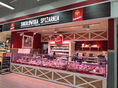Sklep firmowy Sokołów, магазин рядом с вокзалом Pszczyna