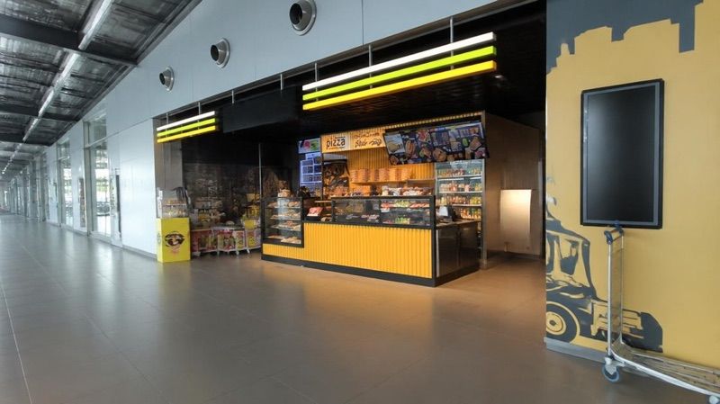 1Minute Smacznego!, okolice dworca Pyrzowice Lotnisko
