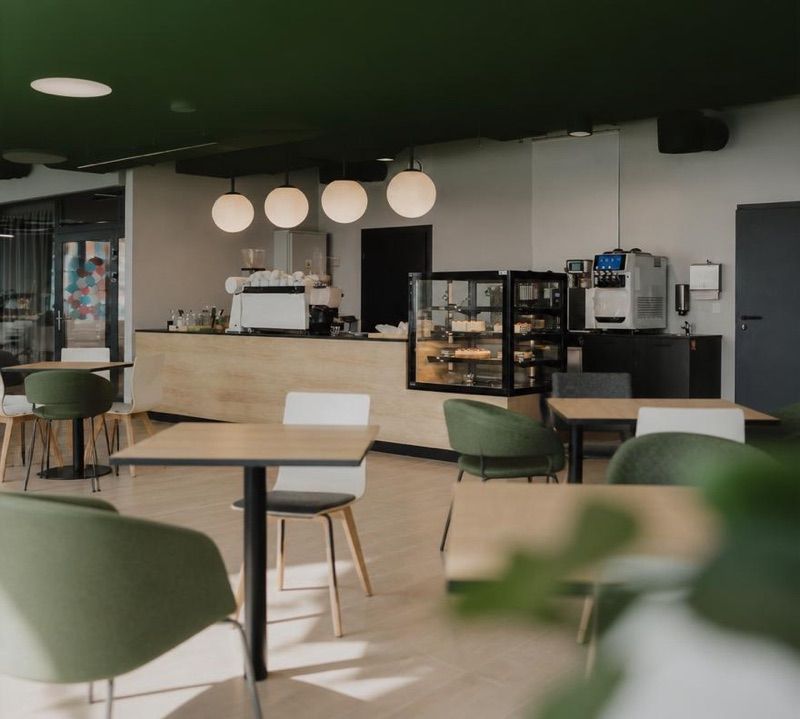 Urban Lab Cafe, рядом с вокзалом Racibórz
