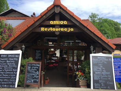Amida. Restauracja, рядом с вокзалом Ruciane-Nida