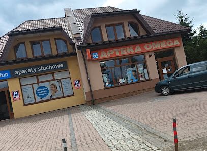 Apteka Omega, магазин рядом с вокзалом Sanok