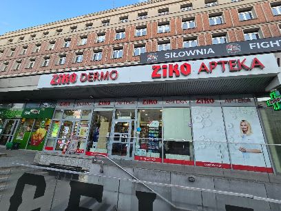 Ziko Apteka, магазин рядом с вокзалом Warszawa Główna