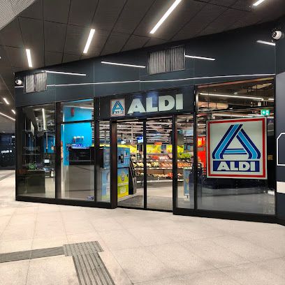 ALDI, магазин рядом с вокзалом Warszawa Zachodnia