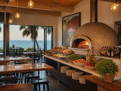 Malibu. Pizzeria, рядом с вокзалом Zagórz