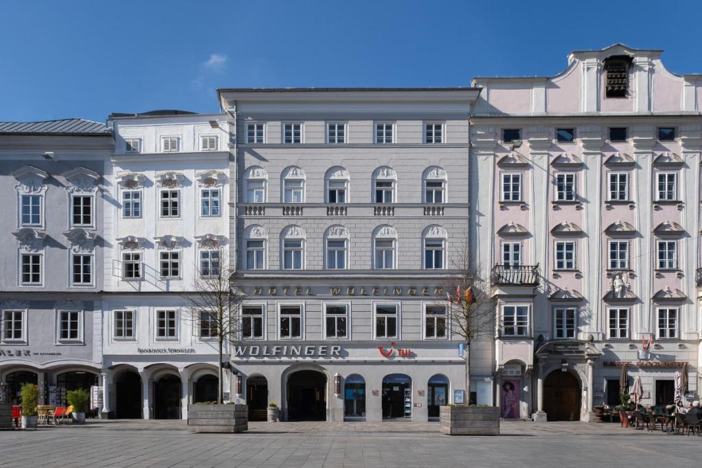 Austria Classic Hotel Wolfinger - Hauptplatz, жильё рядом с вокзалом Linz Hauptbahnhof