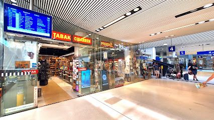Cigar Shop Salzburg Tabakfachgeschäft Trafik Egger, магазин рядом с вокзалом Salzburg Hauptbahnhof