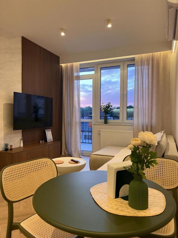 Kresowy View Apartment, жильё рядом с вокзалом Билгорай