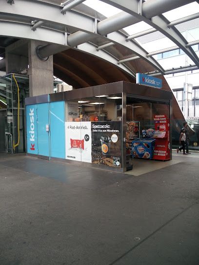 k kiosk, магазин рядом с вокзалом Bern