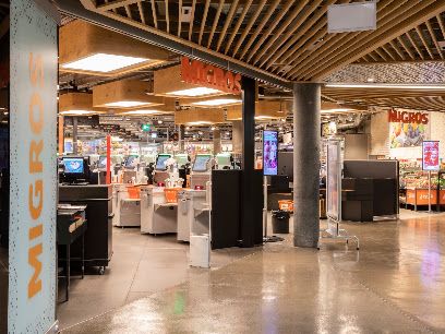 Migros-Supermarkt - Bern - Welle 7, магазин рядом с вокзалом Bern