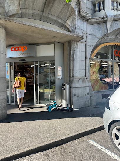 Coop Pronto Montreux Gare, магазин рядом с вокзалом Montreux