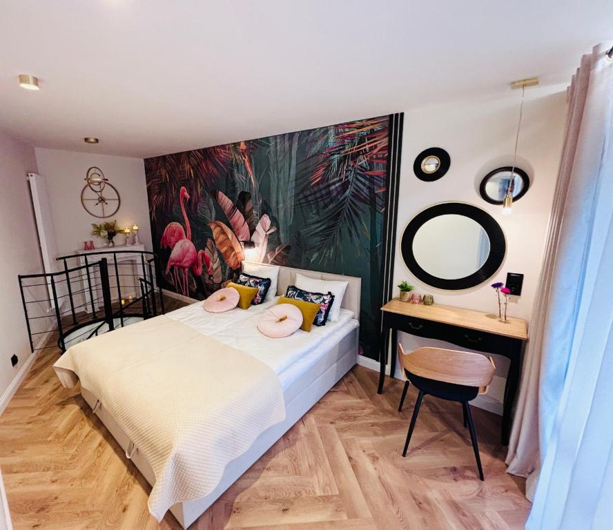 Apartament 34 A, жильё рядом с вокзалом Цеханув