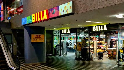 Billa, магазин рядом с вокзалом Praha hlavní nádraží