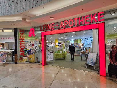 Leine Apotheke in der Ernst-August-Galerie, магазин рядом с вокзалом Hannover Hauptbahnhof