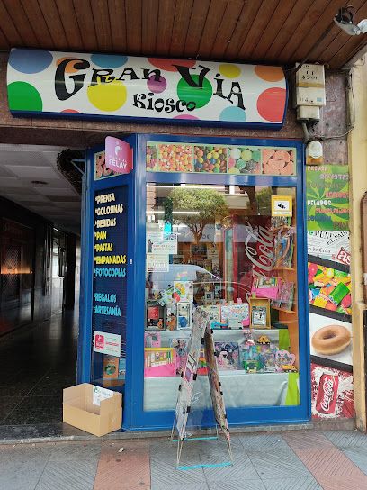 Kiosco Gran Vía, магазин рядом с вокзалом León