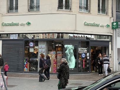 Carrefour City, магазин рядом с вокзалом Lille Flandres