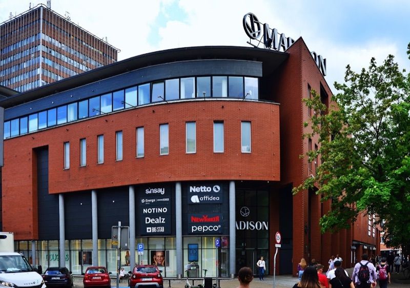 Galeria Handlowa Madison, торговый центр рядом с вокзалом Гданьск Главный