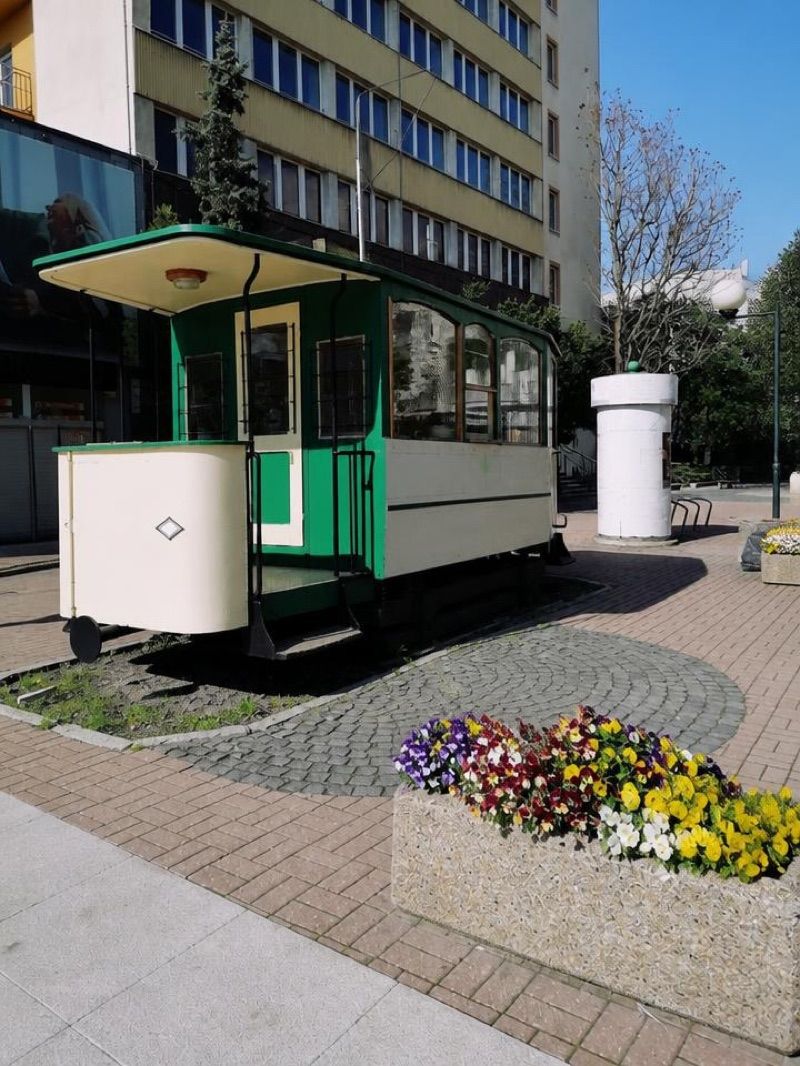 Zabytkowy Tramwaj Bimba, atrakcja w pobliżu dworca Gorzów Wielkopolski Wschodni