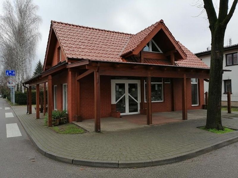 Kiosk RUCH, sklep przy dworcu Jastarnia