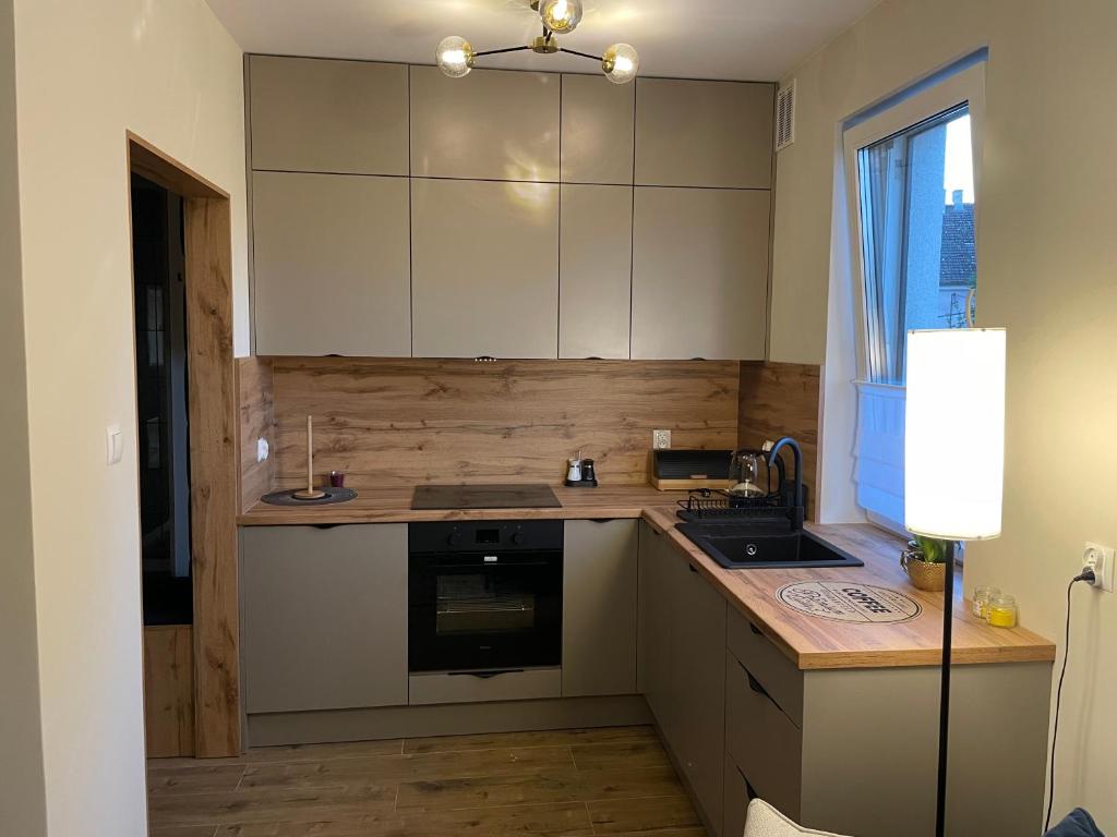 Apartament Żurawie, жильё рядом с вокзалом Ястрове