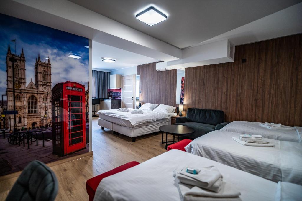 Metropolis Apartamenty Centrum, жильё рядом с вокзалом Калиш