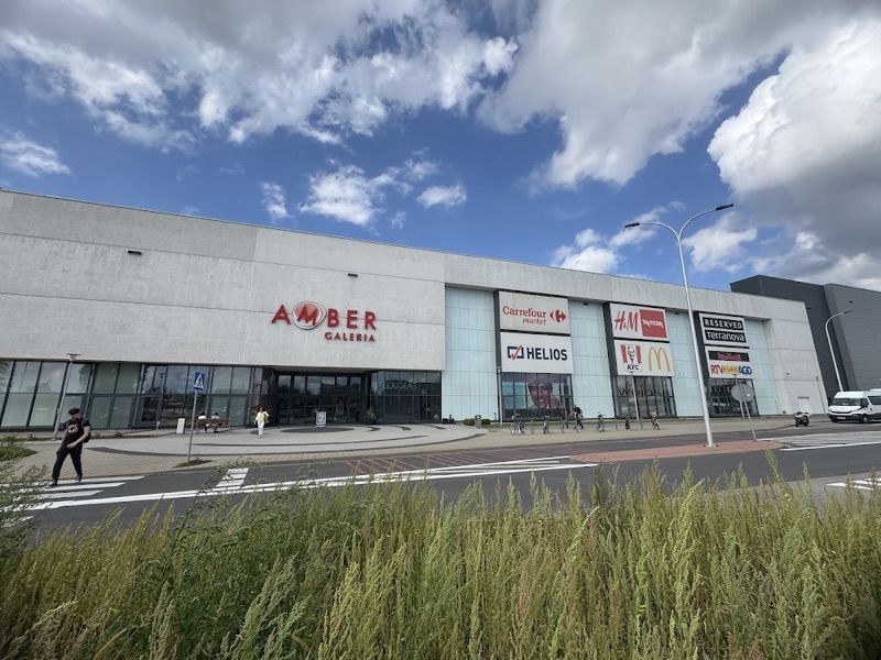 Galeria Amber, торговый центр рядом с вокзалом Калиш