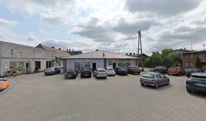Sklep Mięsny KIER, магазин рядом с вокзалом Laskowice Pomorskie