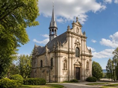 Parafia Matki Bożej Anielskiej w Łodzi, atrakcja w pobliżu dworca Łódź Chojny