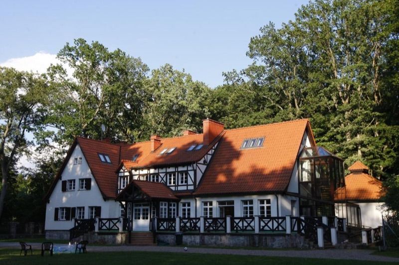Leśniczówka Nibork, жильё рядом с вокзалом Нидзица